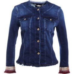 Bomberki damskie: 7 for all mankind Kurtka jeansowa blue denim