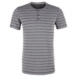 S.Oliver T-Shirt Męski, L, Szary. Szare t-shirty męskie marki S.Oliver, s, w paski. Za 119,00 zł.