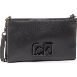 Torebka CALVIN KLEIN - Ck Signature Ew Cossbody K60K606504 BAX. Czarne listonoszki damskie Calvin Klein, bez wzorów, ze skóry ekologicznej, klasyczne, bez dodatków. Za 449,00 zł.