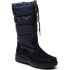 Śniegowce ROMIKA - Ischgl 02 58302 60 530 Ocean. Niebieskie buty zimowe damskie Romika, z materiału. Za 439,00 zł.