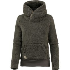 Bluza pluszowa w kolorze zielonym. Zielone bluzy damskie Street & Sports Wear, xs, bez wzorów, bez rękawów, bez kaptura. W wyprzedaży za 141,95 zł.