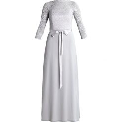 Swing Suknia balowa moonwalk. Szare sukienki damskie marki Swing, bez wzorów, z poliesteru, wizytowe, bez kołnierzyka, bez rękawów. W wyprzedaży za 373,45 zł.