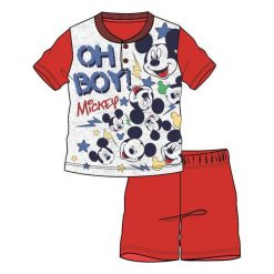 Disney By Arnetta Piżama Chłopięca Mickey Mouse 140 Czerwony. Czerwone bielizna chłopięca Disney By Arnetta, z nadrukiem, z bawełny, bez rękawów. Za 45,00 zł.
