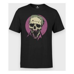 Koszulka męska Joker skull. Koszulki męskie MegaKoszulki, m, bez wzorów, z bawełny, z podwójnym kołnierzykiem, bez rękawów. Za 54,90 zł.
