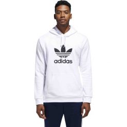 MĘSKA BLUZA ADIDAS ORIGINALS TREFOIL HOODIE (XL). Bluzy męskie Adidas, xl, bez wzorów, z bawełny, z kapturem, bez rękawów, z kapturem. W wyprzedaży za 229,99 zł.
