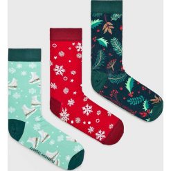 Medicine - Skarpetki A_XMASS. Skarpetki damskie MEDICINE, bez wzorów, z elastanu. Za 49,90 zł.
