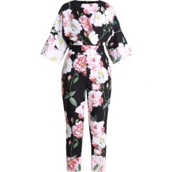 Ted Baker NEPTONE IGUAZU SLEEVE Kombinezon black. Czarne kombinezony damskie marki Ted Baker, z materiału. Za 949,00 zł.