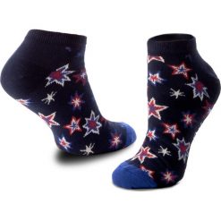 Skarpety Niskie Unisex HAPPY SOCKS - BNG05-6000 Granatowy Kolorowy. Niebieskie skarpetki męskie marki Happy Socks, w kolorowe wzory, z bawełny. Za 24,90 zł.