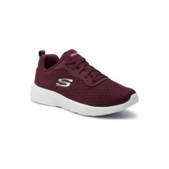 Skechers DYNAMIGHT 2.0 EYE TO EYE 12964BURG. Czerwone buty sportowe damskie Skechers, z materiału, sportowe. Za 199,99 zł.