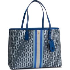 Torebka TORY BURCH - Gemini Link Convas Tote 53303 Gemini Link 453. Niebieskie torebki klasyczne damskie marki Tory Burch, bez wzorów, ze skóry, klasyczne, duże, bez dodatków. Za 1139,00 zł.