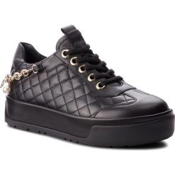 Sneakersy TWINSET - Sneaker CA8PAU Nero 00006. Czarne sneakersy damskie marki Twinset, ze skóry. W wyprzedaży za 589,00 zł.