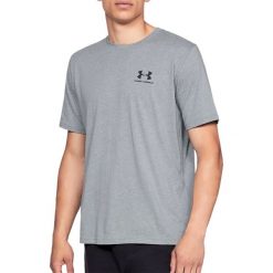 UNDER ARMOUR SPORTSTYLE LEFT CHEST > 1326799-036. Koszulki męskie Under Armour, m, bez wzorów, z bawełny, klasyczne, bez kołnierzyka, z krótkim rękawem, krótkie. Za 79,99 zł.