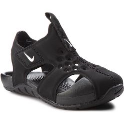Sandały NIKE - Sunray Protect 2 (TD) 943827 001 Black/White. Czarne sandały dziewczęce Nike, z tworzywa sztucznego. Za 129,00 zł.
