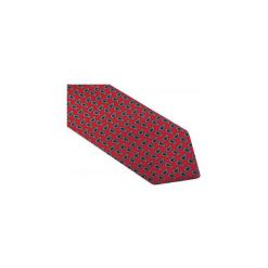 Czerwony krawat w granatowy paisley D46. Czerwone krawaty męskie Modini Moda Męska, na co dzień, bez wzorów, z tkaniny, casualowe. Za 49,50 zł.