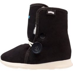 Native LUNA Śniegowce jiffy black/bone white. Czarne buty zimowe damskie marki Native, z materiału. W wyprzedaży za 169,50 zł.