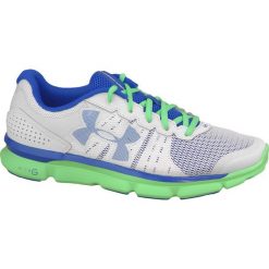 Under Armour Micro G Speed Swift 1266243-100 buty do biegania, buty do fitnessu damskie białe, niebieskie 37,5. Niebieskie buty sportowe damskie Under Armour, bez wzorów, z materiału, do biegania. W wyprzedaży za 219,99 zł.