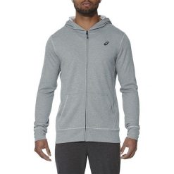 Bejsbolówki męskie: Asics Bluza Asics Tech FZ Hoody 140926 0718 140926 0718 szary L - 140926 0718