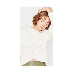 Bluza damska. Szare długie bluzy damskie marki Promod, z dzianiny. Za 30,00 zł.
