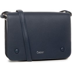 Torebka GABOR - 8321.53 Dark Blue. Niebieskie listonoszki damskie Gabor, bez wzorów, ze skóry ekologicznej, eleganckie, bez dodatków. W wyprzedaży za 249,00 zł.