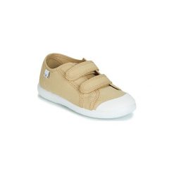 Buty Dziecko Citrouille et Compagnie JODIPADE. Brązowe trampki dziewczęce Citrouille et Compagnie, bez wzorów, bez zapięcia. Za 95,20 zł.