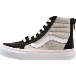 Vans SK8 ZIP Tenisówki i Trampki wysokie black/gray. Czarne trampki chłopięce marki Vans, z materiału. Za 239,00 zł.