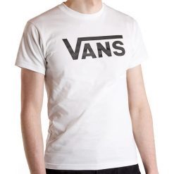 VANS T-SHIRT CLASSIC > VN000GGGYB2. Koszulki męskie Vans, xl, bez wzorów, z bawełny, klasyczne, z kontrastowym kołnierzykiem, z krótkim rękawem, krótkie. Za 129,99 zł.