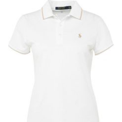 Polo Ralph Lauren Golf Koszulka sportowa white. Białe koszulki damskie polo marki Polo Ralph Lauren Golf, xl, bez wzorów, z elastanu, z golfem, bez rękawów, bez kaptura, na golfa. Za 419,00 zł.