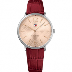 Tommy Hilfiger - Zegarek 1781841. Różowe zegarki damskie TOMMY HILFIGER, szklane. Za 499,90 zł.