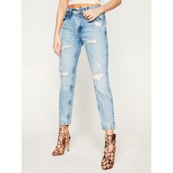 Jeansy Boyfriend Pepe Jeans Violet PL201742. Niebieskie jeansy damskie Pepe Jeans. W wyprzedaży za 319,00 zł.