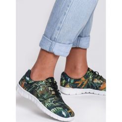 Khaki Buty Sportowe Aurora. Brązowe buty sportowe damskie marki ballada, bez wzorów, sportowe. Za 39,99 zł.