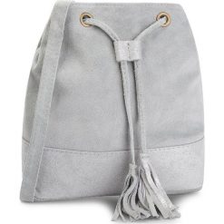 Torebka CREOLE - K10481 Szary. Szare torebki klasyczne damskie marki Creole, ze skóry. Za 119,00 zł.