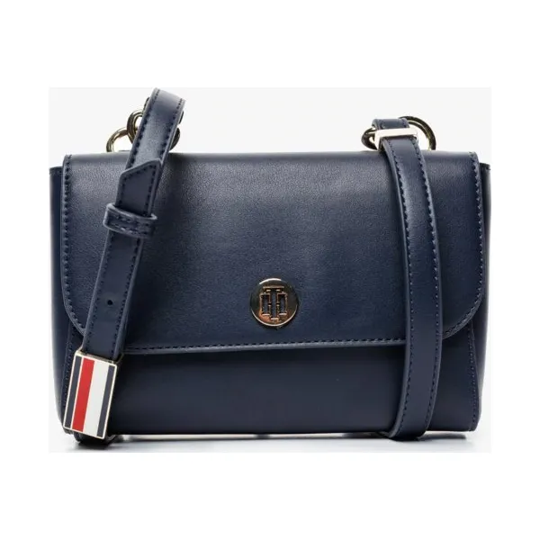 Tommy Hilfiger Torebka Smooth Crossover , granatowy, rozmiar ONE SIZE. Niebieskie torebki klasyczne damskie TOMMY HILFIGER, bez wzorów, ze skóry ekologicznej, bez dodatków. Za 549,99 zł.