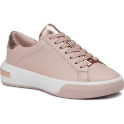 Sneakersy MICHAEL MICHAEL KORS - Codie Lace Up 43T9CEFS1L Sf Pk/Rs Gld. Różowe półbuty damskie MICHAEL Michael Kors, ze skóry ekologicznej. W wyprzedaży za 589,00 zł.