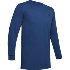 Under Armour Sportstyle Koszulka Niebieski. Niebieskie podkoszulki męskie Under Armour, l, bez wzorów, z bawełny, z długim rękawem. Za 137,95 zł.