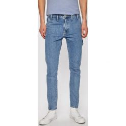 Jack & Jones - Jeansy. Niebieskie jeansy męskie Jack & Jones, bez wzorów. W wyprzedaży za 139,90 zł.