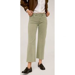 Mango - Jeansy Audrey. Zielone jeansy damskie Mango. W wyprzedaży za 111,90 zł.