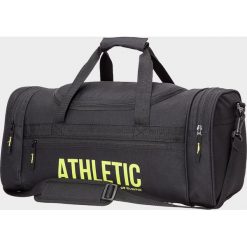 Torba sportowa TPU709 - czarny - Outhorn. Czarne torby podróżne w paski, z poliesteru, sportowe. Za 64,99 zł.
