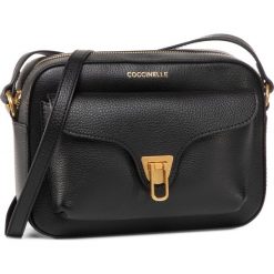 Torebka COCCINELLE - GF6 Beta Soft E1 GF6 15 02 01 Noir 001. Czarne listonoszki damskie Coccinelle, bez wzorów, ze skóry, bez dodatków. Za 1149,00 zł.