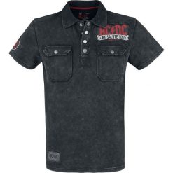 AC/DC EMP Signature Collection T-Shirt ciemnoszary. Szare koszulki męskie marki AC/DC, xl, z aplikacjami, vintage, polo, bez rękawów. Za 164,90 zł.