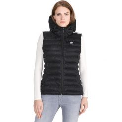 Adidas Originals Monogram Kamizelka Czarny. Czarne kurtki damskie adidas Originals, na jesień, bez wzorów, z poliesteru, bez kaptura. Za 378,95 zł.