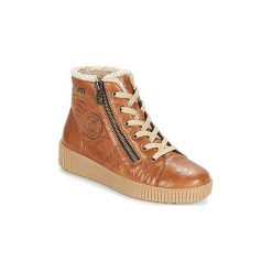 Buty Remonte Dorndorf SERNNA. Pomarańczowe trampki i tenisówki damskie Remonte Dorndorf, bez wzorów, bez zapięcia. Za 287,20 zł.