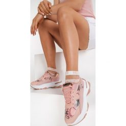 Różowe Sneakersy Sabriphine. Różowe sneakersy damskie Renee, ze skóry. Za 119,99 zł.