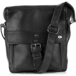 Skórzana torba na ramię unisex DAAG ALIVE 14 czarna - Czarny. Czarne torby męskie skórzane daag, bez wzorów, młodzieżowe, na ramię. Za 465,99 zł.