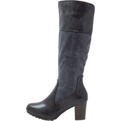 Buty zimowe damskie: Jana Kozaki na platformie navy