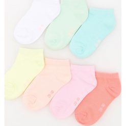Bielizna dziewczęca: Skarpety 7 pack – Biały