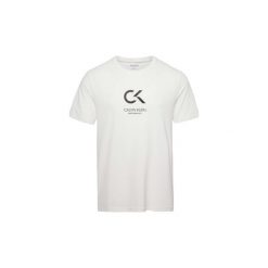 T-shirty z krótkim rękawem Calvin Klein Jeans 00GMS9K 183 SHORT SLEEVE TEE. Białe t-shirty męskie Calvin Klein Jeans, s, bez wzorów, z jeansu, bez kołnierzyka, krótkie. Za 154,14 zł.