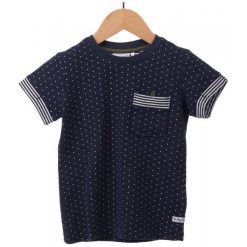 Primigi T-Shirt Chłopięcy 140 Ciemnoniebieski. Czarne t-shirty chłopięce Primigi. W wyprzedaży za 59,00 zł.