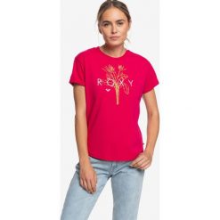 Roxy Epic Afternoon Koszulka Różowy. Różowe koszulki damskie Roxy, xs, z nadrukiem, z bawełny, bez kołnierzyka, z krótkim rękawem. Za 88,95 zł.