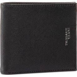 Duży Portfel Męski TRUSSARDI JEANS - Business City Wallet 71W00103 K299. Czarne portfele męskie Trussardi Jeans, bez wzorów, z jeansu. W wyprzedaży za 209,00 zł.