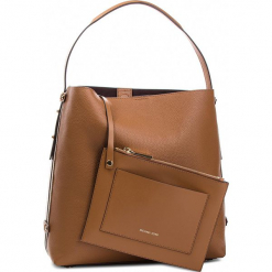Torebka MICHAEL MICHAEL KORS - Griffin 30T8GN7H7L Acorn. Pomarańczowe torebki klasyczne damskie MICHAEL Michael Kors, bez wzorów, ze skóry, klasyczne, bez dodatków. Za 1529,00 zł.